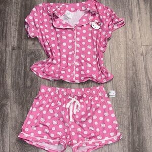 Pink Hello Kitty Pajama Set